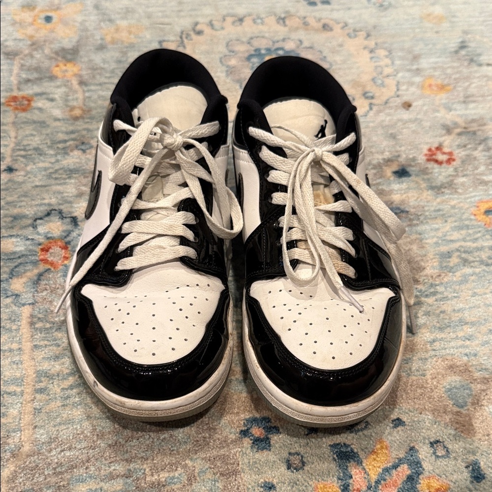 Nike Black and White Air Jordans